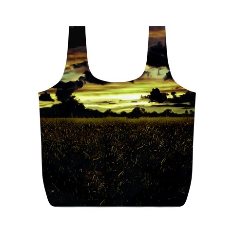 Dark Meadow Landscape  Reusable Bag (M) from ArtsNow.com Front