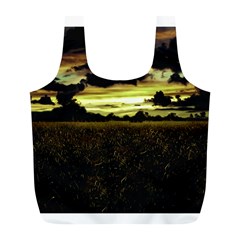 Dark Meadow Landscape  Reusable Bag (L) from ArtsNow.com Front