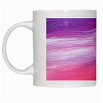 Abstract In Pink & Purple White Coffee Mug