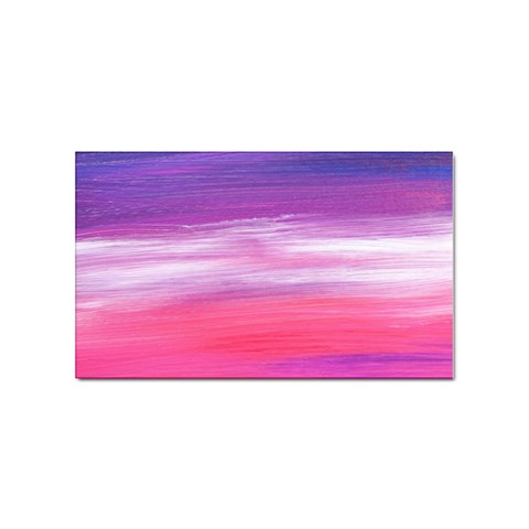 Abstract In Pink & Purple Sticker 100 Pack (Rectangle) from ArtsNow.com Front