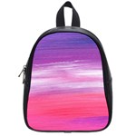 Abstract In Pink & Purple School Bag (Small)