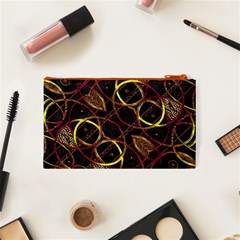 Luxury Futuristic Ornament Cosmetic Bag (Small) from ArtsNow.com Back