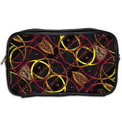 Luxury Futuristic Ornament Travel Toiletry Bag (Two Sides) from ArtsNow.com Back