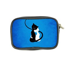 Blue White And Black Cats In Love Coin Purse from ArtsNow.com Back