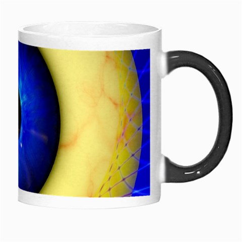 Eerie Psychedelic Eye Morph Mug from ArtsNow.com Right