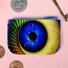 Eerie Psychedelic Eye Coin Change Purse from ArtsNow.com Back