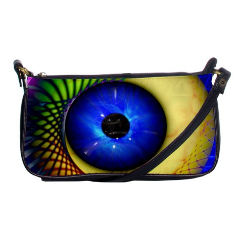 Eerie Psychedelic Eye Evening Bag from ArtsNow.com Front