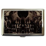 Skull Poster Background Cigarette Money Case