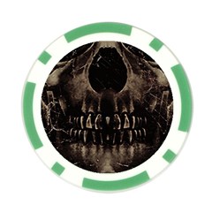 Skull Poster Background Poker Chip (10 Pack) from ArtsNow.com Back