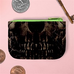 Skull Poster Background Coin Change Purse from ArtsNow.com Back