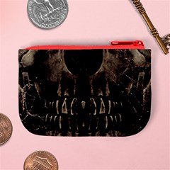 Skull Poster Background Coin Change Purse from ArtsNow.com Back