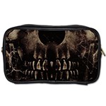 Skull Poster Background Travel Toiletry Bag (Two Sides)