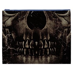 Skull Poster Background Cosmetic Bag (XXXL) from ArtsNow.com Front