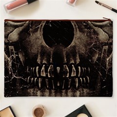 Skull Poster Background Cosmetic Bag (XXXL) from ArtsNow.com Back