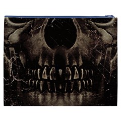 Skull Poster Background Cosmetic Bag (XXXL) from ArtsNow.com Back