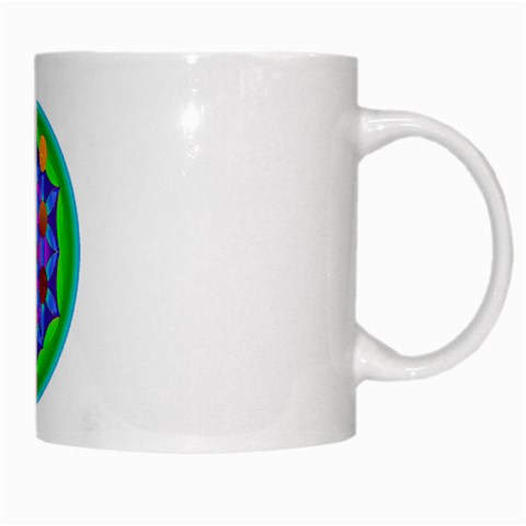 Life Tree White Mug from ArtsNow.com Right