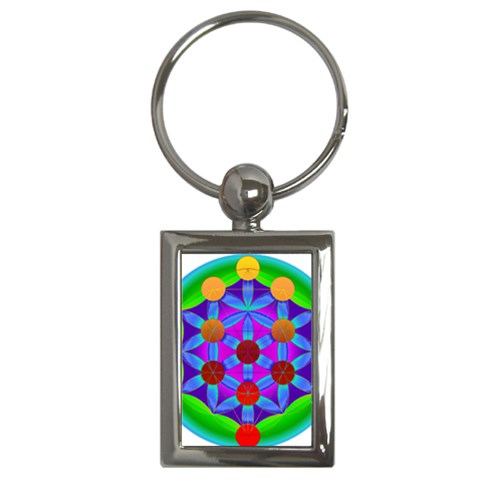 Life Tree Key Chain (Rectangle) from ArtsNow.com Front