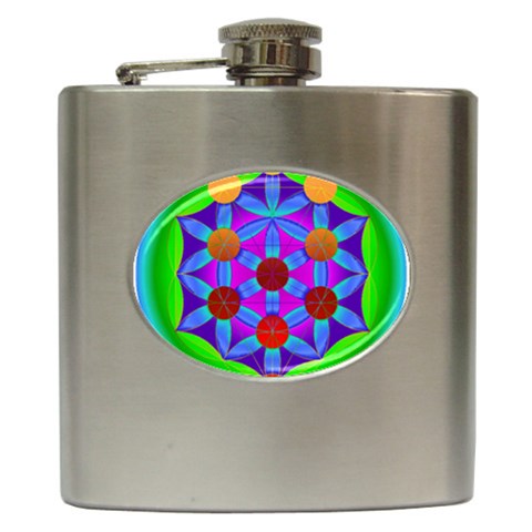 Life Tree Hip Flask (6 oz) from ArtsNow.com Front