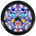 Life Tree Wall Clock (Black)