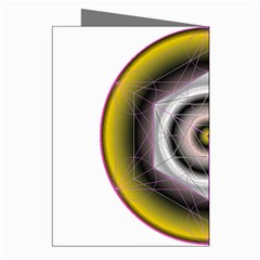 Metatrons Cube Greeting Cards (Pkg of 8) from ArtsNow.com Right