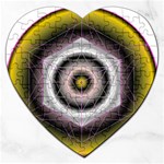 Metatrons Cube Jigsaw Puzzle (Heart)