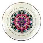 Music Harmonics Porcelain Plate