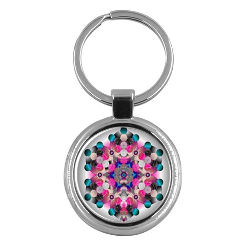 Music Harmonics Key Chain (Round) from ArtsNow.com Front