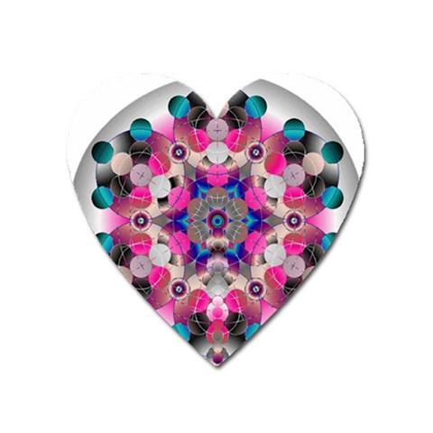 Music Harmonics Magnet (Heart) from ArtsNow.com Front