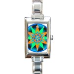 Polarity Rectangular Italian Charm Watch