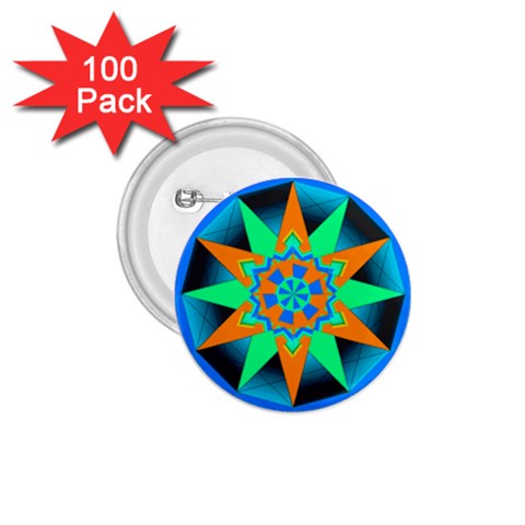 Polarity 1.75  Button (100 pack)  from ArtsNow.com Front