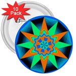 Polarity 3  Button (10 pack)