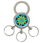 Polarity 3-Ring Key Chain