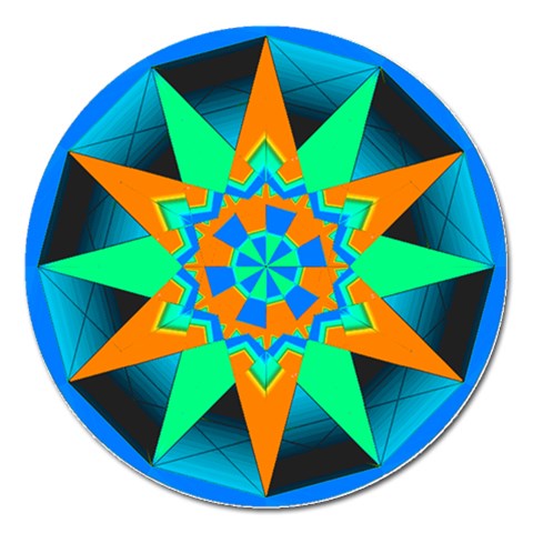 Polarity Magnet 5  (Round) from ArtsNow.com Front