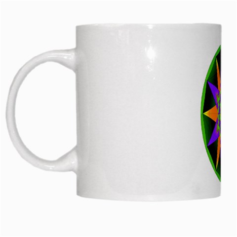 Polarity White Mug from ArtsNow.com Left