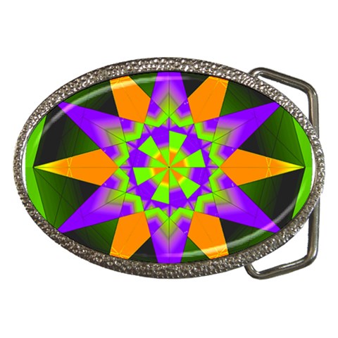 Polarity Belt Buckle from ArtsNow.com Front