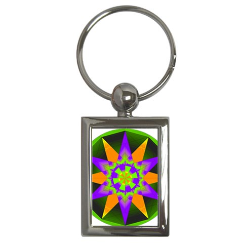 Polarity Key Chain (Rectangle) from ArtsNow.com Front