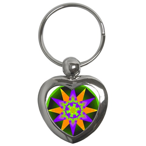 Polarity Key Chain (Heart) from ArtsNow.com Front