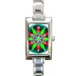 Polarity Rectangular Italian Charm Watch