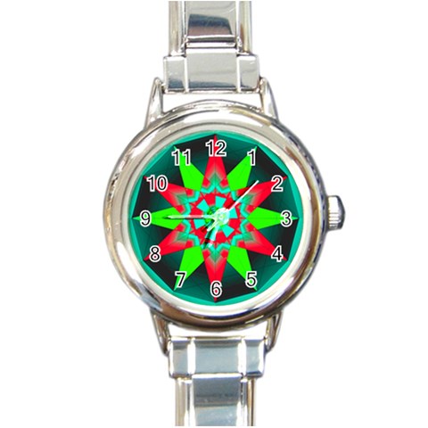 Polarity Round Italian Charm Watch from ArtsNow.com Front