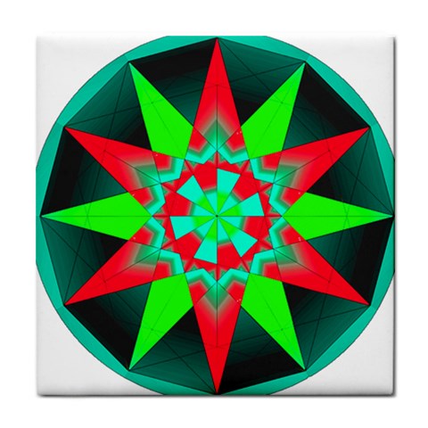 Polarity Tile Coaster from ArtsNow.com Front