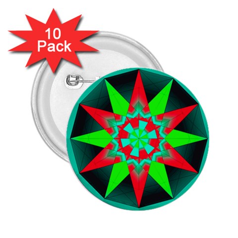 Polarity 2.25  Button (10 pack) from ArtsNow.com Front