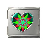 Polarity Mega Link Heart Italian Charm (18mm)