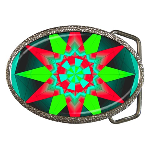 Polarity Belt Buckle from ArtsNow.com Front