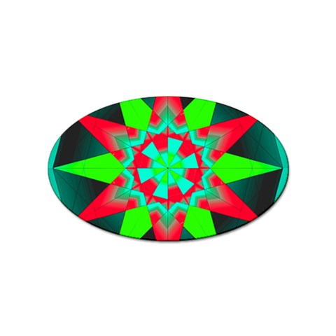 Polarity Sticker Oval (10 pack) from ArtsNow.com Front