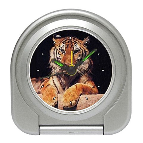 Bengal Tiger Travel Alarm Clock from ArtsNow.com Front