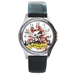 Bad Girls Club Round Metal Watch