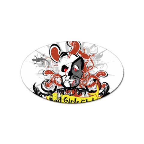 Bad Girls Club Sticker (Oval) from ArtsNow.com Front