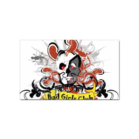 Bad Girls Club Sticker Rectangular (10 pack) from ArtsNow.com Front