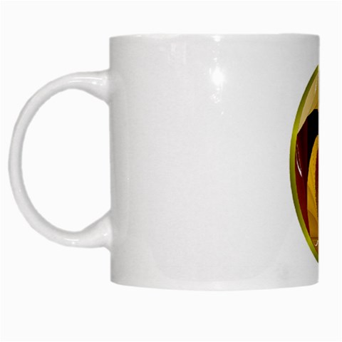 Rhythm White Mug from ArtsNow.com Left