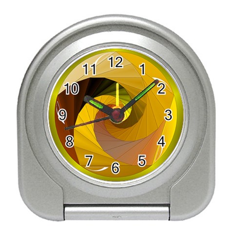 Rhythm Travel Alarm Clock from ArtsNow.com Front